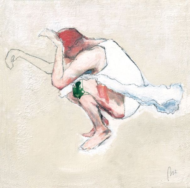 Malerei Monika Roscher der tänzer